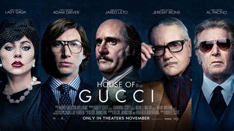 house of Gucci movie cast